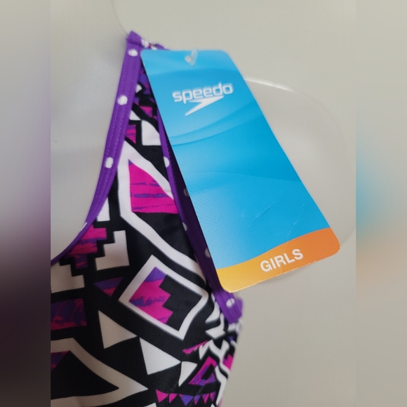 Vibrant Speedo Geometric Tankini - Picture 11 of 12